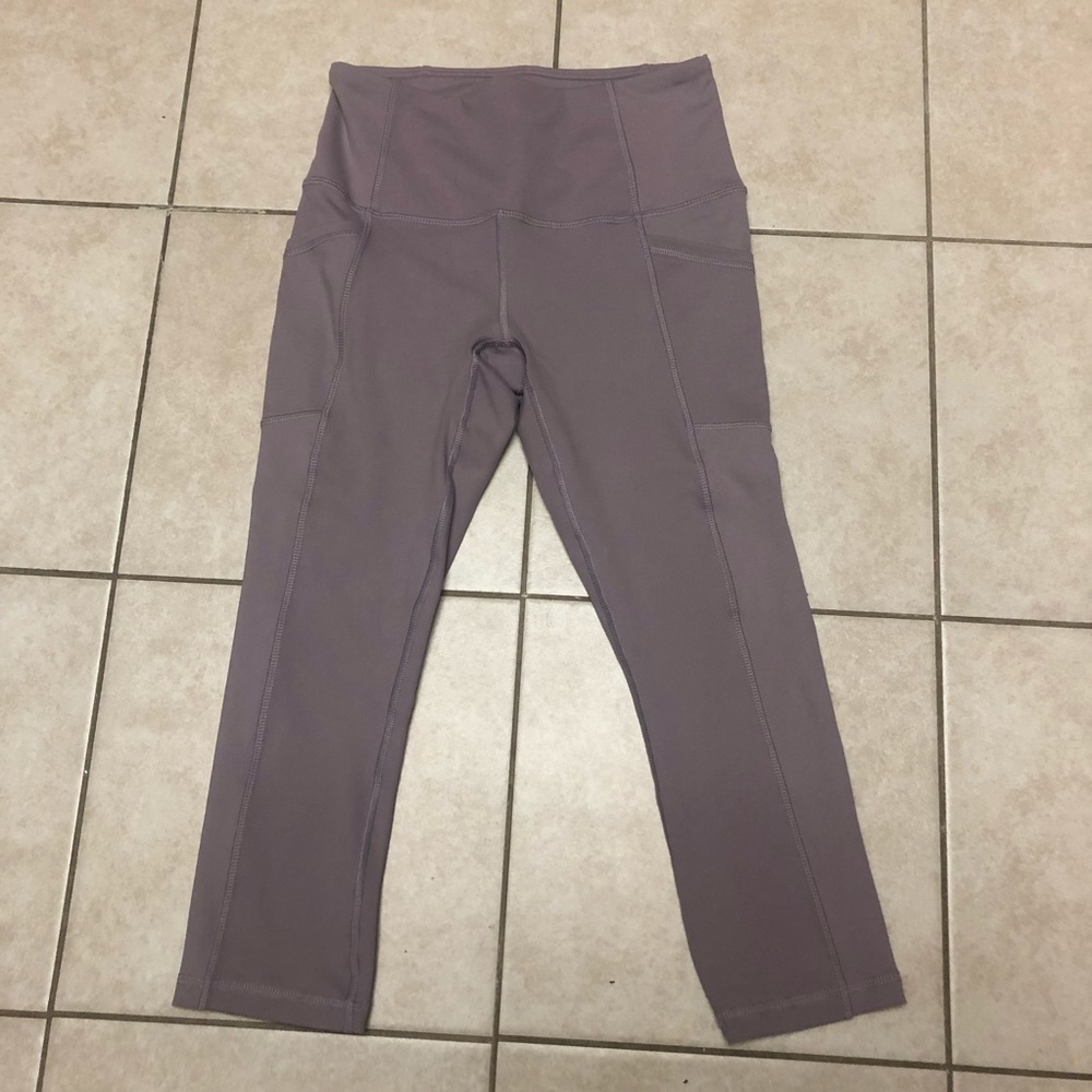 RBX Lavender Leggings, Capris, Small